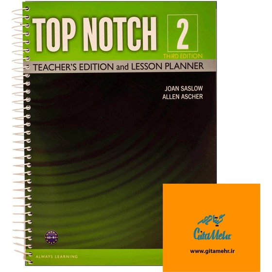 خرید و قیمت Top Notch 2 3rd Teachers book کتاب معلم ترب