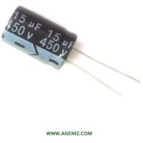 تصویر خازن الکترولیتی ۴۷۰ میکروفاراد ۱۶ ولت 