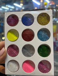 تصویر پک دیزاین ناخن ۱۲ عددی رنگی اکلیلی 