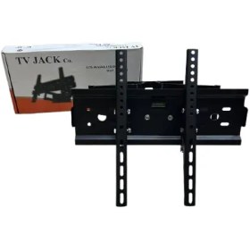 تصویر پایه دیواری متحرک تلویزیون تی وی جک مدل W8مناسب برای تلویزیون 43تا 65 اینچ 