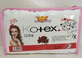 تصویر نوار بهداشتی روزانه بلند کوتکس اولترا KOTEX ULTRA بسته 120 عددی 
