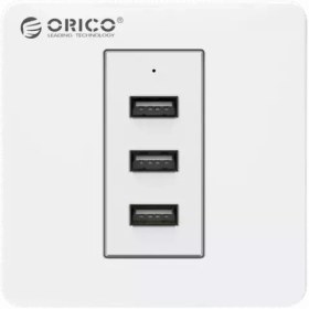 تصویر شارژر دیواری 3 پورت USB اوریکو مدل ECA-3U 