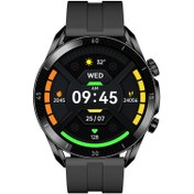 تصویر ساعت هوشمند وریتی مدل V-SM26A با نمایشگر AMOLED و بدنه استیل 