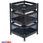 تصویر سبد سیب زمینی و پیاز آسمان ۲/۵ طبقه توری 