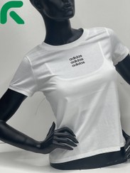 تصویر تی شرت زنانه ADIDAS سوپرنخ وارداتی آدیداس برجسته - سفید / 2XL 