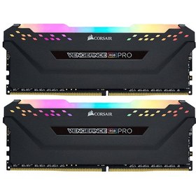 تصویر رم دسکتاپ DDR4 دو کاناله 3200 مگاهرتز CL16 کورسیر مدل VENGEANCE RGB PRO ظرفیت 32 گیگابایت 