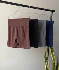 تصویر شلوارک ورزشی وارداتی پشت سیملس 