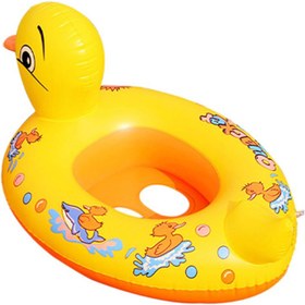 تصویر شناور بادی شورتی کودک مدل Duck Swim Ring 