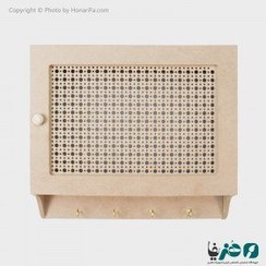 تصویر کاور چوبی جعبه فیوز مدل حصیری 494/2 