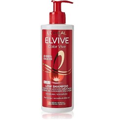 تصویر شامپو مو کرمی لورآل Loreal فاقد سولفات مدل COLOR VIVE حجم 400 میلی لیتر ا Loreal Elseve 3in1 Color Vive Shampoo 400 Ml loreal