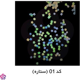 تصویر مهره فیمو شب تاب وزن ۱۰ گرم 