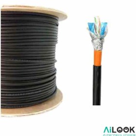 تصویر کابل شبکه SFTP LEGRAND OUTDOOR DOUBLE JACKET TEST 