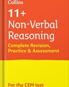 تصویر دانلود کتاب 11+ Non-Verbal Reasoning Complete Revision, Practice & Assessment for CEM: For the 2023 CEM Tests (Collins 11+ Practice) by Collins 11+ 