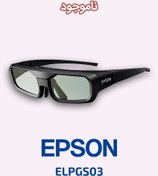 تصویر عینک سه بعدی اپسون مدل – Epson ELPGS03 3d glasses 