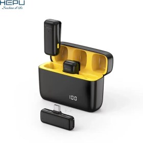 تصویر میکروفون یقه ای هپو مدل HEPU K6 
