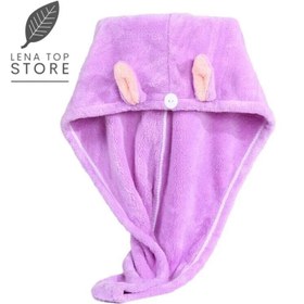 تصویر کلاه حمام میکروفایبر 