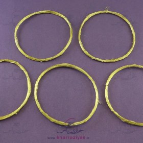 تصویر سیم گلسازی طلایی 