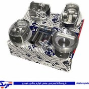 تصویر پژو پیستون موتور روآ ROA STD با گژنپین و خار عظام 3107234 