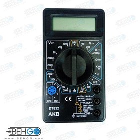 تصویر مولتی متر دیجیتال مدل DT832 Multimetre Digital DT-832