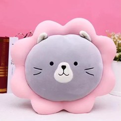 تصویر عروسک بالشت گربه پتو دار Blanket cat doll