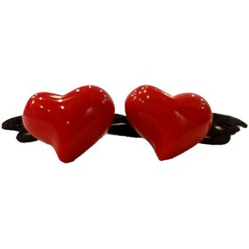 تصویر کش مو مدل قلبی 