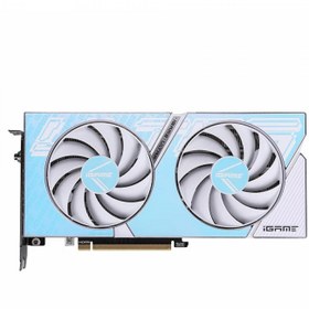 تصویر کارت گرافیک Colorful iGame RTX 4060 Ti Ultra OC DUO 8GB - White 