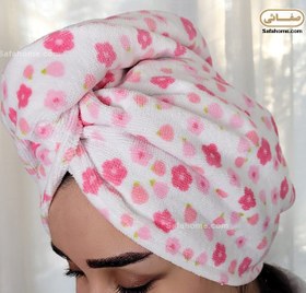 تصویر کلاه حمام هندی پودایران طرح پارادایس 