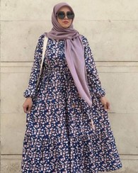 تصویر پیراهن ساحلی شکوفه 