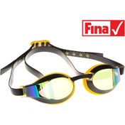 تصویر عینک شنا رنگ زرد آینه ای زنانه | Mad Wave 767596 