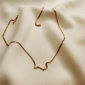 تصویر زنجیر زنانه طرح کارتیه ظریف ژوپینگ مدل XUPING 5664 