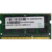 تصویر رم لپ تاپ اپیسر DDR3 باس 1600/12800 مدلpc3l ظرفیت 8 گیگابایت ا ram laptop apacer 8g ddr3 1600/12800 pc3 ram laptop apacer 8g ddr3 1600/12800 pc3