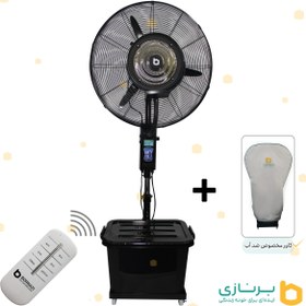 تصویر پنکه مه پاش برنازی سایز 65ساده Simple 65 mist fan