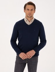 تصویر بافت مردانه آستین بلند راسته | پیر کاردین Pierre Cardin 50314190 