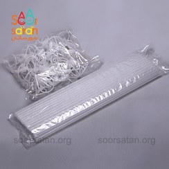 تصویر نی بادکنک فویلی شیشه ای 