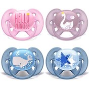 تصویر پستانک اونت فیلیپس الترا سافت 6 تا 18 ماه HELLO PRINCESS avent pacifier