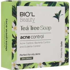 تصویر صابون پاک کننده آرایش صورت حاوی روغن تی تری بیول 100 گرم 