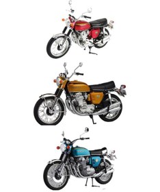 تصویر ماکت موتور CB750مقیاس ۱/۱۲ 