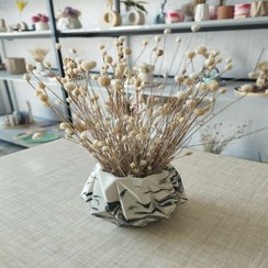 تصویر گل خشک دونه برفی (دسته حجمی) سفید