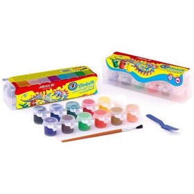 تصویر گواش ۱۲ رنگ کوچک طلقی ۴۰۱۵ 