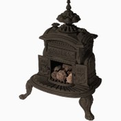 تصویر بخاری چدنی کد 301 