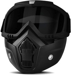 تصویر عینک موتور سواری نقاب دار ا Masked motorcycle goggles Masked motorcycle goggles