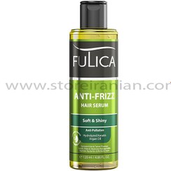 تصویر سرم مو ضد وز و براق کننده فولیکا حجم 120 میلی لیتر Fulica Anti Frizz Hair Serum 120ml