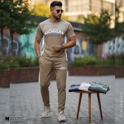 تصویر ست تیشرت شلوار اسپرت مردانه مدل M8020 