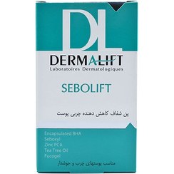 تصویر پن کاهش دهنده چربی درمالیفت مدل Sebolift وزن 100 گرم Dermalift Sebolift Pain For Oily Skin 100 gr