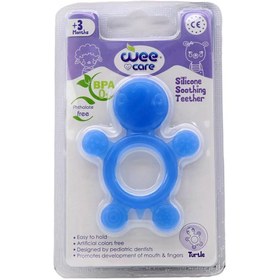 تصویر دندانگیر تمام سیلیکونی طرح لاکپشت مدل T402/1 وی کر_ Wee Care T402.1 Teether