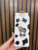 تصویر بطری شیر گاوی 