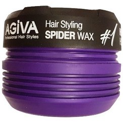 تصویر اسپایدر وکس آگیوا مدل HEAVY HOLD شماره 1 حجم 175 میل AGIVA HAIR STYLING SPIDER WAX #1 HEAVY HOLD