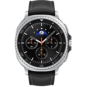 تصویر ساعت هوشمند سامسونگ Galaxy Watch 8 Classic سایز ۴۶ میلی‌متر با بند چرمی 