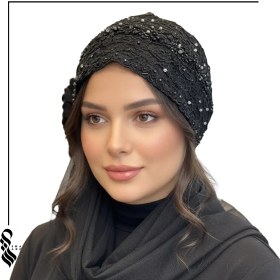تصویر توربان مشکی کد ۳۲ 