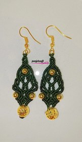 تصویر گوشواره میکرومکرومه Micromicron earrings